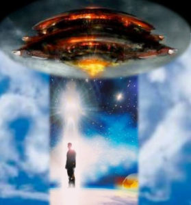 Man and UFO