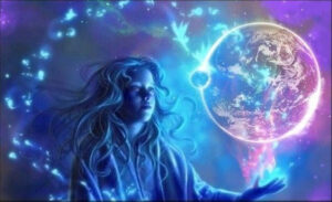 Girl earth